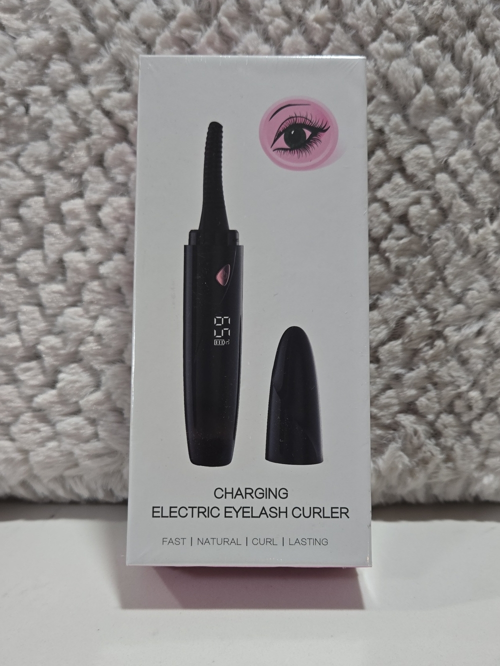 Charging Electric Eyelash Curler - Black